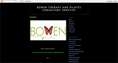 Desktop Screenshot of bowtechpilates.blogspot.com