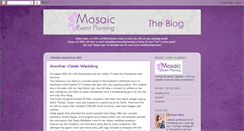 Desktop Screenshot of mosaiceventplanning.blogspot.com