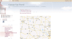 Desktop Screenshot of cancan-travel.blogspot.com
