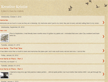 Tablet Screenshot of kreativekristin.blogspot.com