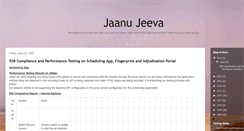 Desktop Screenshot of jaanujeeva.blogspot.com