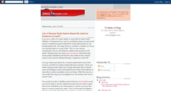 Desktop Screenshot of emailrevealer.blogspot.com