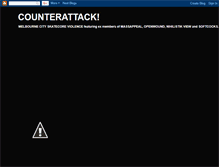 Tablet Screenshot of counterattackmelbourne.blogspot.com