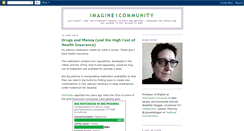 Desktop Screenshot of imagine1community.blogspot.com