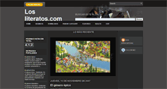 Desktop Screenshot of losliteratos.blogspot.com
