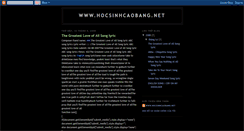 Desktop Screenshot of hocsinhcaobang.blogspot.com