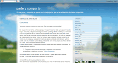 Desktop Screenshot of partecomparte.blogspot.com