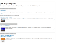 Tablet Screenshot of partecomparte.blogspot.com