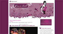 Desktop Screenshot of coisademulherdb.blogspot.com