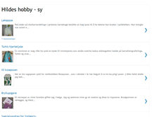 Tablet Screenshot of hildeshobby-sy.blogspot.com