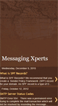 Mobile Screenshot of messagexperts.blogspot.com