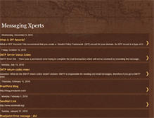Tablet Screenshot of messagexperts.blogspot.com
