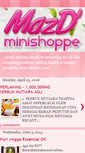 Mobile Screenshot of maz-minishoppe.blogspot.com