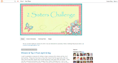 Desktop Screenshot of 2sisterschallengeblog.blogspot.com