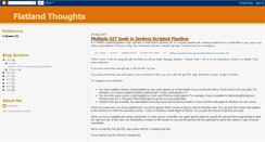 Desktop Screenshot of flatland-thoughts.blogspot.com