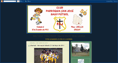 Desktop Screenshot of clubparroquiasanjose.blogspot.com