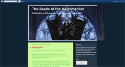 Desktop Screenshot of necromancerdk.blogspot.com