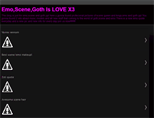 Tablet Screenshot of emoscenegothclub.blogspot.com