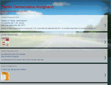 Tablet Screenshot of partitodemocraticoarzignano.blogspot.com