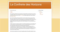 Desktop Screenshot of laconfreriedeshorizons.blogspot.com