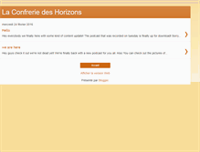 Tablet Screenshot of laconfreriedeshorizons.blogspot.com