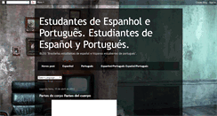 Desktop Screenshot of estudantesespanholportugues.blogspot.com