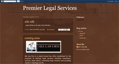 Desktop Screenshot of nilelawfirm.blogspot.com