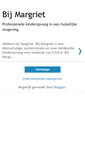 Mobile Screenshot of bijmargriet.blogspot.com