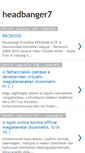 Mobile Screenshot of headbanger7.blogspot.com