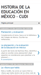 Mobile Screenshot of historiadelaeducacionmx-cudi.blogspot.com