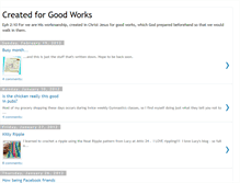 Tablet Screenshot of createdforgoodworks.blogspot.com