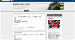 Desktop Screenshot of kawasakininjabekas.blogspot.com