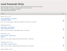 Tablet Screenshot of kawasakininjabekas.blogspot.com