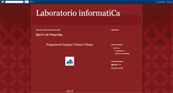 Desktop Screenshot of laboratorioinformatica4.blogspot.com
