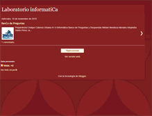 Tablet Screenshot of laboratorioinformatica4.blogspot.com