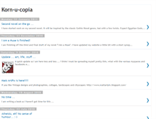 Tablet Screenshot of korn-u-copia.blogspot.com