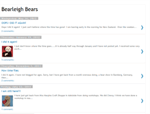 Tablet Screenshot of bearleighbears.blogspot.com