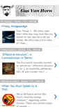 Mobile Screenshot of gusvanhorn.blogspot.com