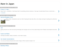 Tablet Screenshot of mareinjapan.blogspot.com