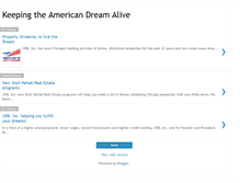 Tablet Screenshot of keepingtheamericandreamalive.blogspot.com