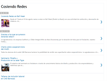 Tablet Screenshot of cosiendoredes.blogspot.com