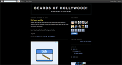 Desktop Screenshot of beardsofhollywood.blogspot.com