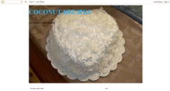 Desktop Screenshot of coconutrecipes.blogspot.com