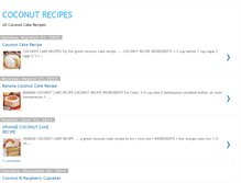 Tablet Screenshot of coconutrecipes.blogspot.com