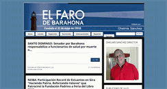 Desktop Screenshot of elfarodebarahona.blogspot.com