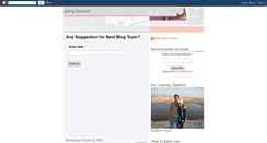 Desktop Screenshot of goingbeyondtheisland.blogspot.com