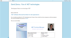 Desktop Screenshot of davidzenou.blogspot.com