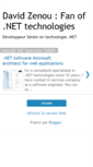 Mobile Screenshot of davidzenou.blogspot.com