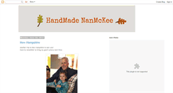 Desktop Screenshot of nancymckee.blogspot.com