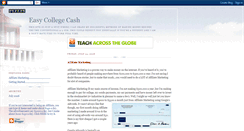 Desktop Screenshot of easycollegecash.blogspot.com